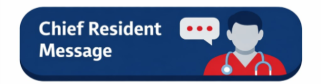 create a chief resident message button_